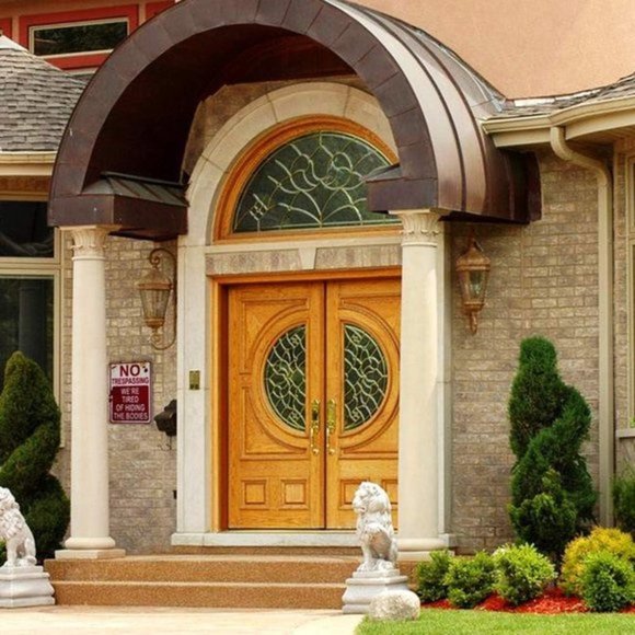 Halloween Decor Sign No Trespassing Were Tired of Hiding The Bodies Fashion Chic - Picture 5 of 7